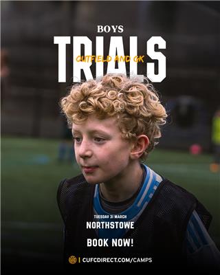 Boys' Outfield Trials